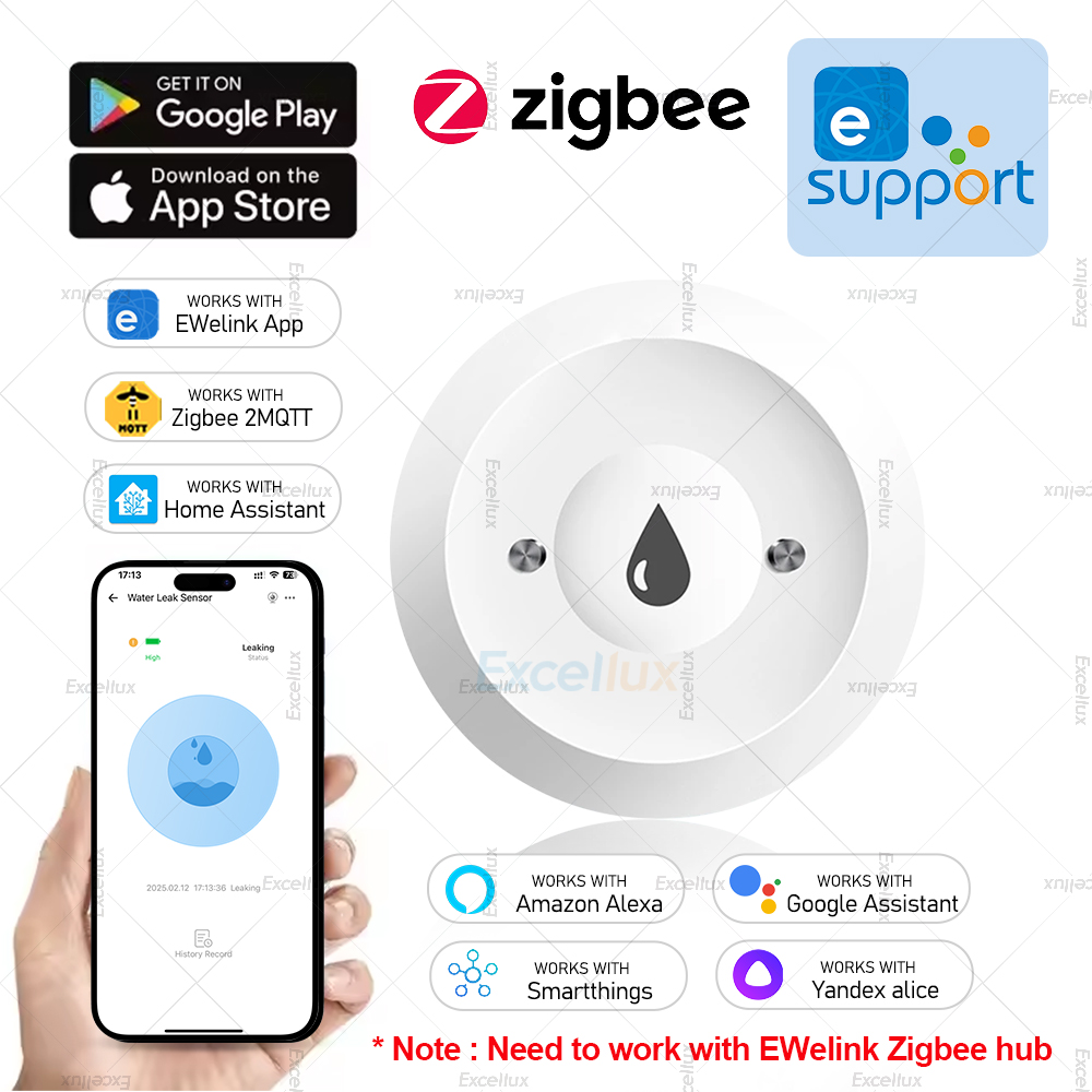 Ewelink Zigbee 3,0 Wasser Sens – Water Alarm Sensor Bewertung und Preis
