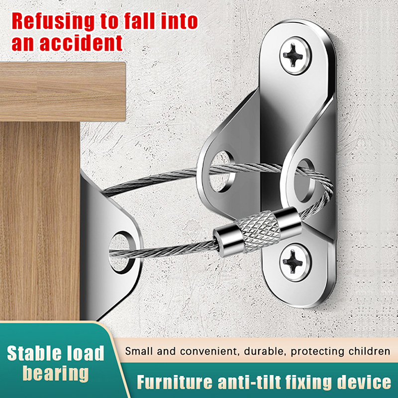 **1 Satz Möbelanker, Anti-Kipp – Earthquake Anchor Strap Bewertung und Preis